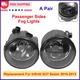 2X Driver Passenger Sides Fog Lights Housing Assembly For 2010-2013 Infiniti G37