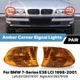 Front Turn Signal Yellow Indicator Front Left Right for BMW 7 Series E38 LCI Facelift 98-01
