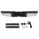 Rear Step Bumper Assembly For Ford F-250 F-350 Super Duty 2008-2016 Chrome Steel