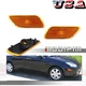 For Ford Focus 2000-04 Amber Front Fender Side Marker Lights Housings Covers Set