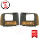 Front Turn Signal Light Set of 2 for 2005-2007 Ford F-250/F-350/F-450 Super Duty