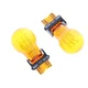 2 Wagner BP3057NA 12V Amber Turning Signal Lamp Parking Light Bulbs