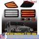 4/8x For Jeep Wrangler TJ 97-06 Smoke LED Bumper Signal Front Side Marker Lights