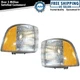 Corner Marker Light Set Fits 94-01 Dodge Ram 1500 94-02 Ram 2500 Ram 3500