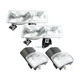 Headlight & Corner Lamp LH+RH for Nissan UD 1800-3300 1995-2010 W/ Bracket