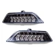 For 2015-2017 Ford Mustang Fog Lights LED DRL Sequential Signals Left & Right