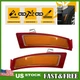 For BMW X5 E70 2011-2013 2012 Front Bumper Reflector Amber Marker Lights LH+RH