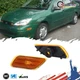 2x Amber Lens Front Bumper Corner Side Marker Light Set For 2000-2004 Ford Focus
