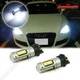 2x Xenon White For Audi BMW VW MINI PW24W PWY24W LED Bulbs Daytime Running Light