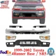 Front Chrome Bumper + Filler + Valance + Signal Lamps For 99-2002 Toyota 4Runner