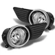 Bumper Fog Lights Grill H11 Lamp /w Switch, Cover Set For Toyota Sienna 2011-17
