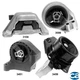 Right Engine Motor Mount & Trans. Mounts 4Pcs Set for Chevrolet Cobalt, HHR, Pon