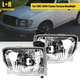 Headlight For Toyota Tacoma 2001-2004 Left and Right Chrome Housing Pair