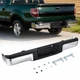 VRC Chrome Rear Step Bumper Assembly W/O Sensor Holes Fit Ford F150 2009-2014