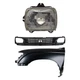 Fender and Grille Kit For 95-96 Toyota Tacoma RWD Primed Front Driver Side