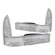 Fit 1999-2004 Ford F250 F350 F450 F550 Excursion Clear Corner Signal Lights Pair