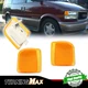 Amber Corner Lights Lens For 1995-2005 Chevrolet Astro GMC Safari Set of 2 LH RH