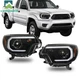 Fit For Toyota Tacoma 2012-2015 LED Strip Bar Projector Headlights Left&Right