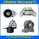 K3469 Motor & Transmission Mount 4pc For 2006-11 Chevrolet HHR 2.2L/2.4L MANUAL