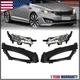 Fit For Kia Optima 2011 2012 2013 Pair Front Bumper Fog Light Lamps W/Bezel 4Pcs
