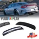 2x Smoke Lens LED Rear Side Marker Light White Lamps For Dodge Charger 2015-2022