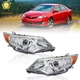 For Toyota Camry 2012-2014 Right&Left Side Projector Headlights Clear Headlamp