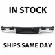 Complete Rear Steel Bumper Assembly Fit For Ford F150 Truck 2009-2014 Chrome