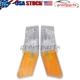 1 Pair Fits 07-17 Jeep Patriot Driver + Passenger Parking Signal Light Lamp Assy