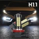 Fog Lights Lamp H11 4014 108 SMD 6000K LED Bulb Fits Car Truck Fits GM