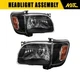Headlight Assembly + Signal Light Assembly For 2001-2004 Toyota Tacoma Halogen