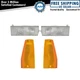 Parking Marker Corner Light Kit Set of 4 for Jeep Cherokee Comanchee Wagoneer