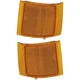 For Chevy Pickup Side Marker Light 1994-2002 Pair Driver and Passenger Side