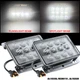 2X LED Headlight AL152328 RE269110 For Deere 6230 6330 6430 7130 7230 7220