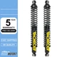 For 2007-2024 Chevy Silverado 1500 Rear Shocks W/ Coil Monroe OE 10 Yr Warranty