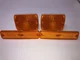 Jeep Wrangler YJ 4 Lens Kit, 2 turn signal / 2 side marker lenses 1987-93