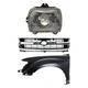 Fender and Grille Kit Fits 97 Toyota Tacoma RWD Primed Front Driver Side