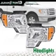 FIT FOR 2009-2014 FORD F150 F-150 HEADLIGHTS HEADLAMPS DRIVER & PASSENGER SIDE
