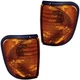 For 03-07 Econoline Corner Light Turn Signal Side Marker Lamp Assembly Set PAIR