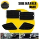 For 97-06 Jeep Wrangler TJ Smoke Bumper Signal Fender Side Marker Light Housings