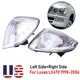Pair Marker Lamp Corner Lights Parking Turn Signal Cover For Lexus LX470 1998-07
