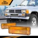 Turn Signal Light Set of 2 Fit For 84-88 Toyota Pickup Plastic Lens Left & Right