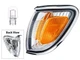 Fits 2001-2004 Toyota Tacoma Chrome Trim Corner Light Driver Left Side TO2520161