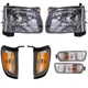 Corner Light Headlight Kit For 2001-2004 Toyota Tacoma Left and Right with Bulb