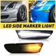 2pcs LED Side Marker Signal Lights Switchback Lamps For 03-07 Infiniti G35 Sedan
