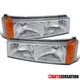 Fit 2003-2007 Chevy Silverado Avalanche Bumper Lights Parking Lamps Left+Right
