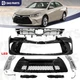 For Toyota Camry 2015 2016 2017 Bumper Cover Upper Lower Grille Fog Lamp Bracket
