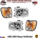 Headlight Corner Light Kit With Bulb Left and Right For 99-04 Nissan Pathfinder