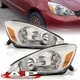 Chrome Housing Amber OE Style Headlights Lamps LH+RH For 2004-2005 Toyota Sienna