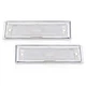 Pair Front Signal Side Marker Lights Clear Fit For 81-91 GMC Chevy Pickup Truck