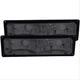 Anzo Parking Lights Clear Lens Smoke Color Housing Chevy GMC Pair 511034 Anzo Parking Lights Clear Lens Smoke Color Housing Chevy GMC Pair 511034